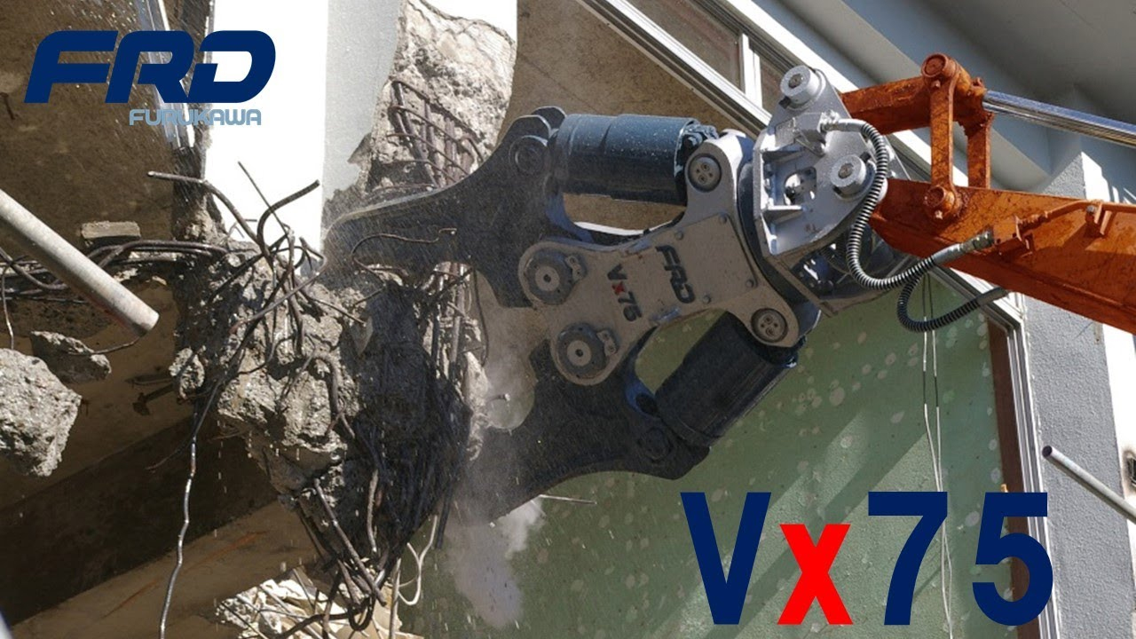 大割用油圧圧砕機　Vxシリーズ
