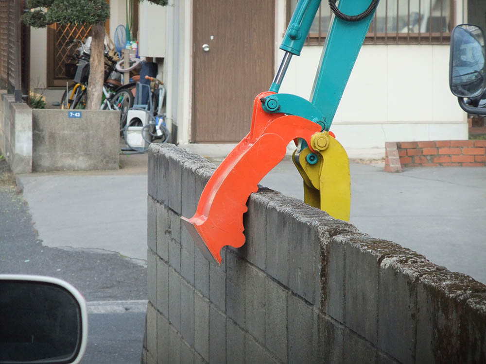 バケットクロー作業状況6