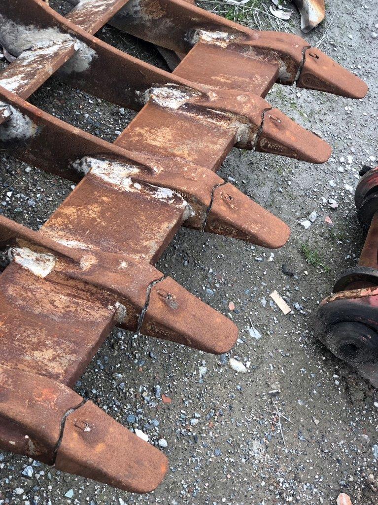 　0.45用ミキシングフォーク　0.4用ミキシングフォーク　攪拌　改良剤　土量改良　中古機　1100幅