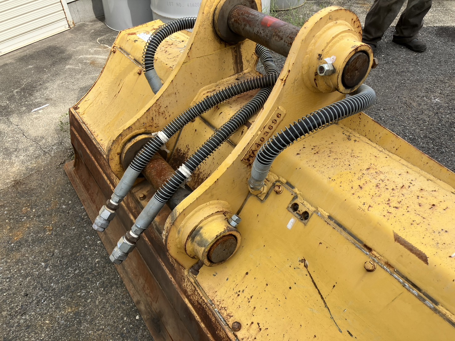0.7用　法面振動バケット　TO-200　転圧王