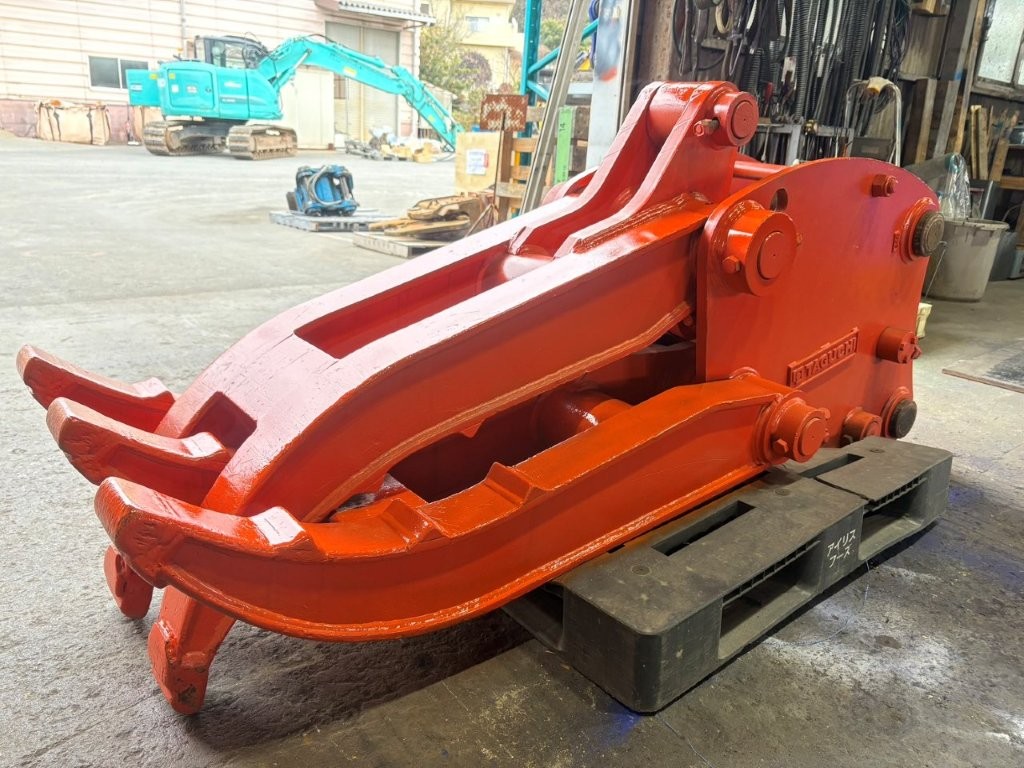 GV-200,0.7用チルトクロー,首振り,油圧式,フォーク,タグチ工業,アタッチメント,ショベル