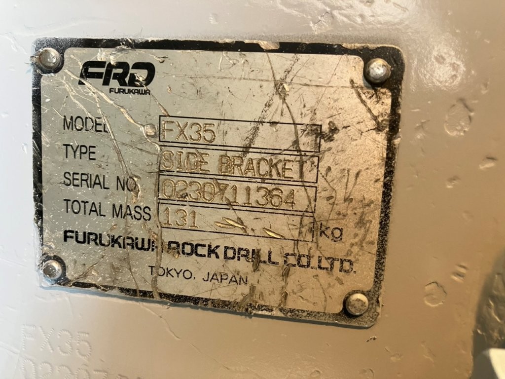古河ロックドリル,FX35,0.1ブレーカー,中古機,ブレーカー,ショベル,ユンボ