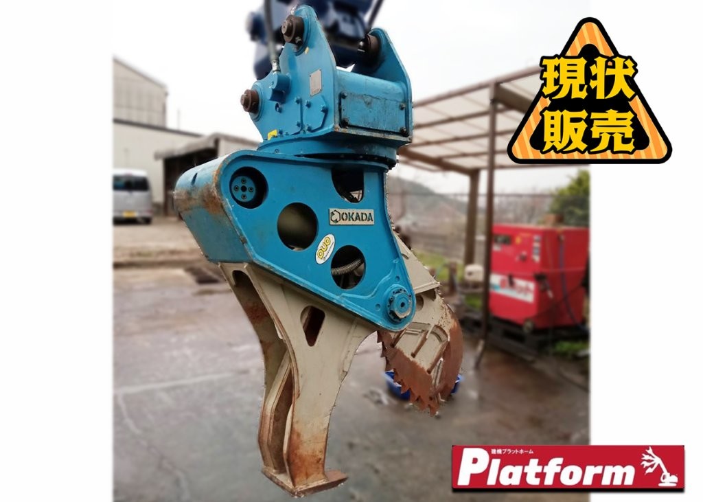 木材を割る・切る・作業に特化した専用機械　オカガアイヨン・OMC-160