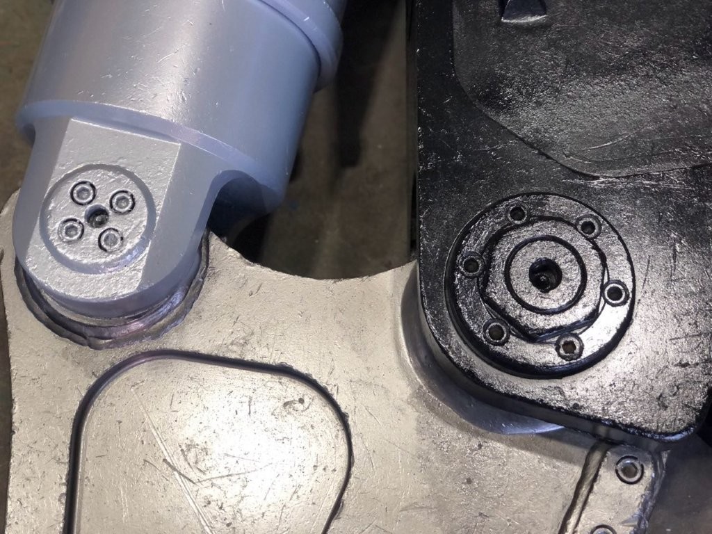 CR04-069,0.4大割,0.45,クラッシャー,アタッチメント,ユンボ,ショベル,タグチ工業