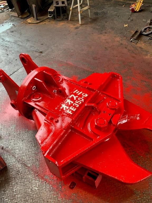 FE350,0.25用カッター,高千穂工業,中古,カッター,ショベル,アタッチメント,ユンボ,0.25,Xカッター