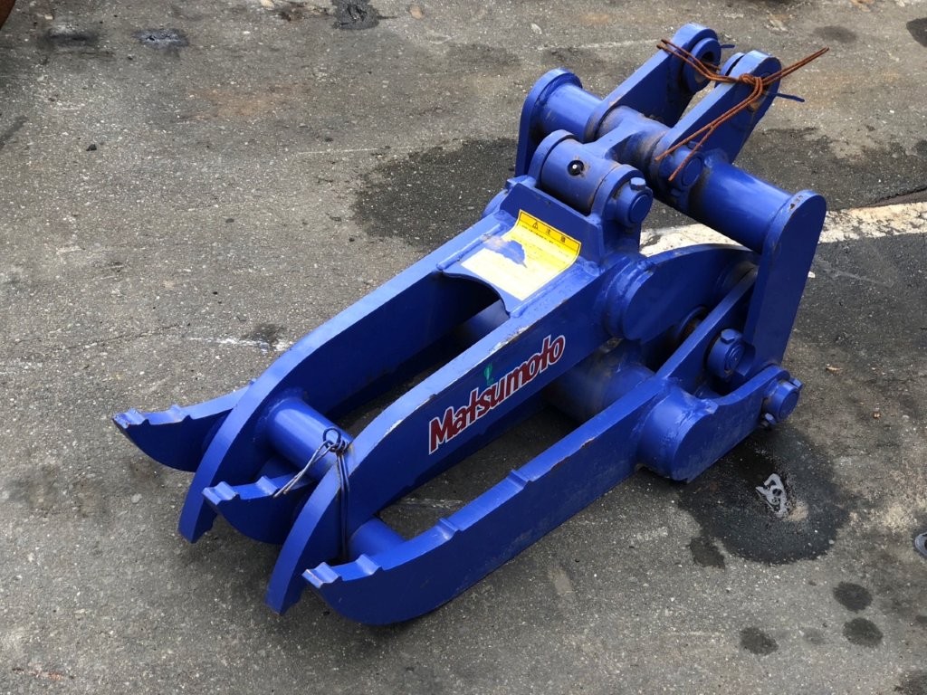SP3-30,松本製作所,フォーククロー,機械式クロー,中古機,ショベル,ユンボ,新古良品