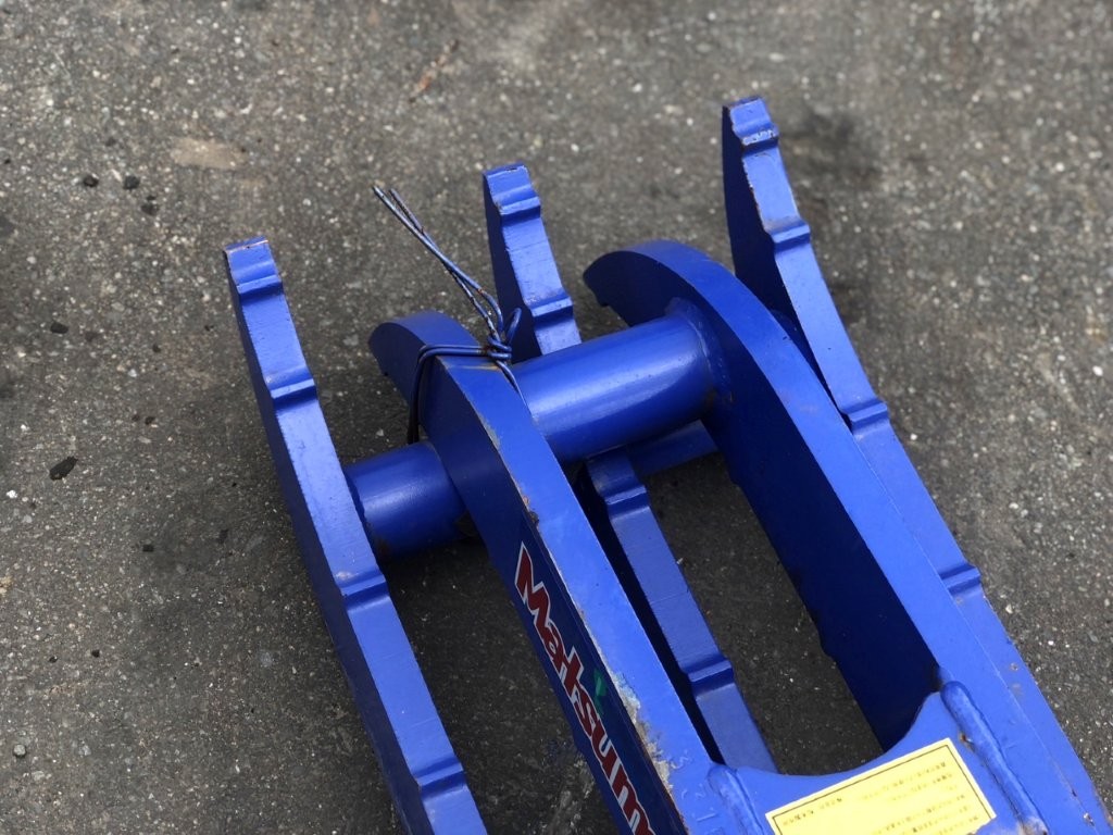 SP3-30,松本製作所,フォーククロー,機械式クロー,中古機,ショベル,ユンボ,新古良品