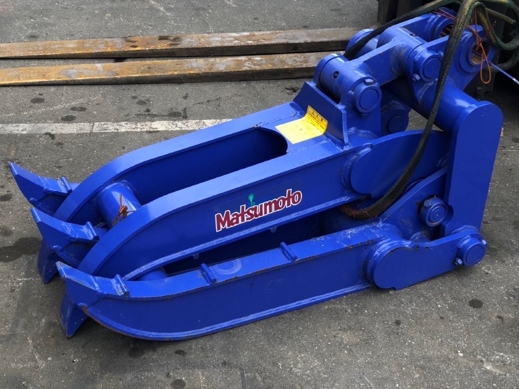 SP3-60,松本製作所,フォーククロー,機械式クロー,中古機,ショベル,ユンボ,新古良品