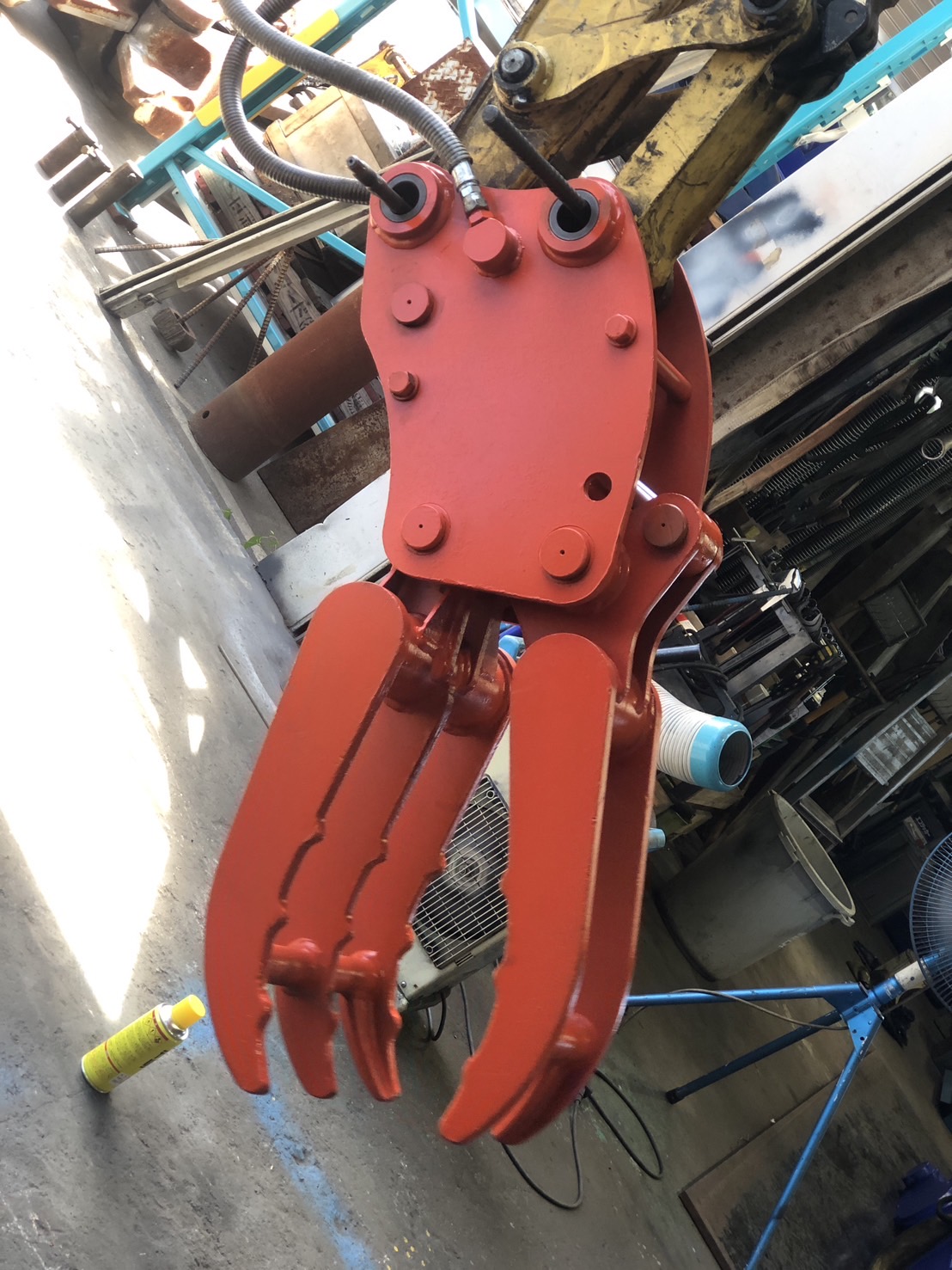 ユンボ,アタッチメント,油圧ショベル,チルトクロー,首振り,油圧ｸﾛｰ,はさみ,0.1用