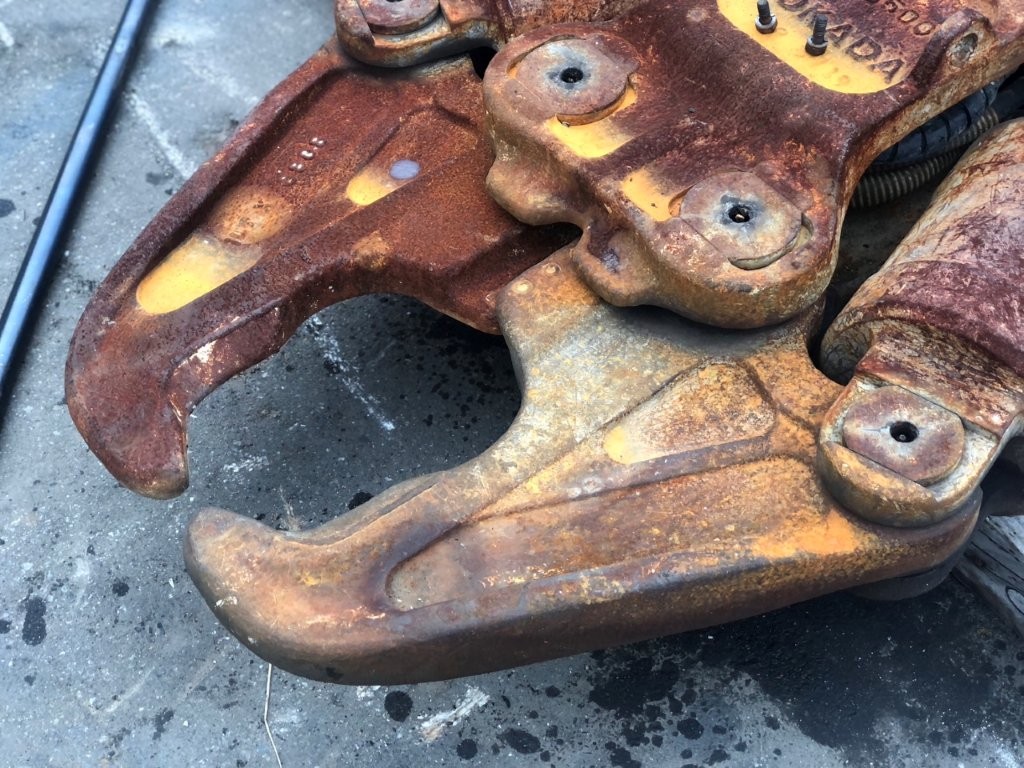 TS-WB500,中古機,ショベル,ユンボ,大割機,オカダアイヨン,0.2,アタッチメント
