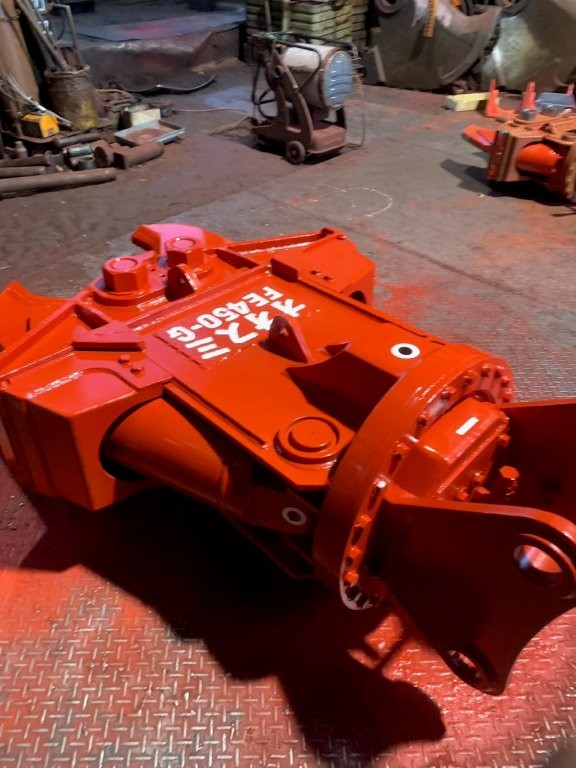 FE450,0.45用カッター,高千穂工業,中古,カッター,ショベル,アタッチメント,ユンボ,0.45,Xカッター